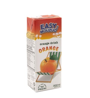 Juice Orange Easy Mouzuo 200 ml x 27